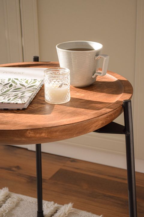 Beyond Trends The Timeless Beauty of Round Wood and Metal Tables